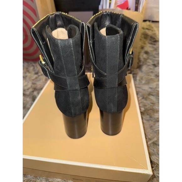 Michael Kors Krista Genuine Suede Studded Bootie - Picture 3 of 5